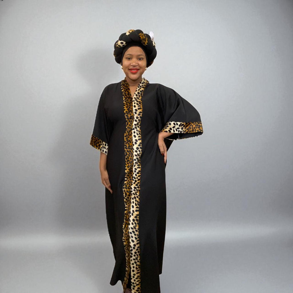 Mbalent’e Beige Bubu Dress