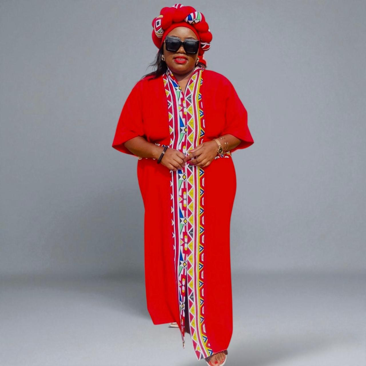Ndebele Boubou Dress